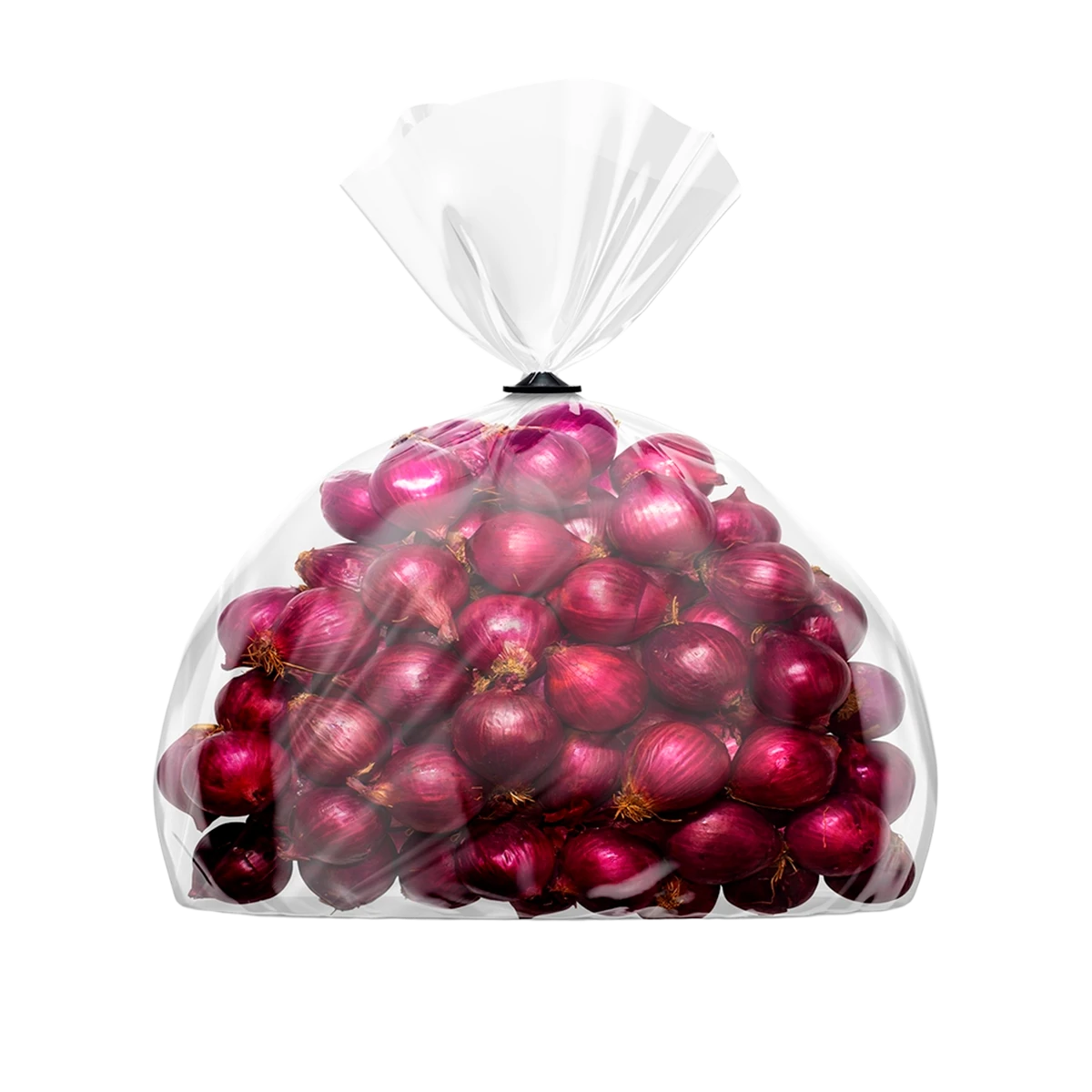 Cebola roxa pequena fresca La Vita embalagem