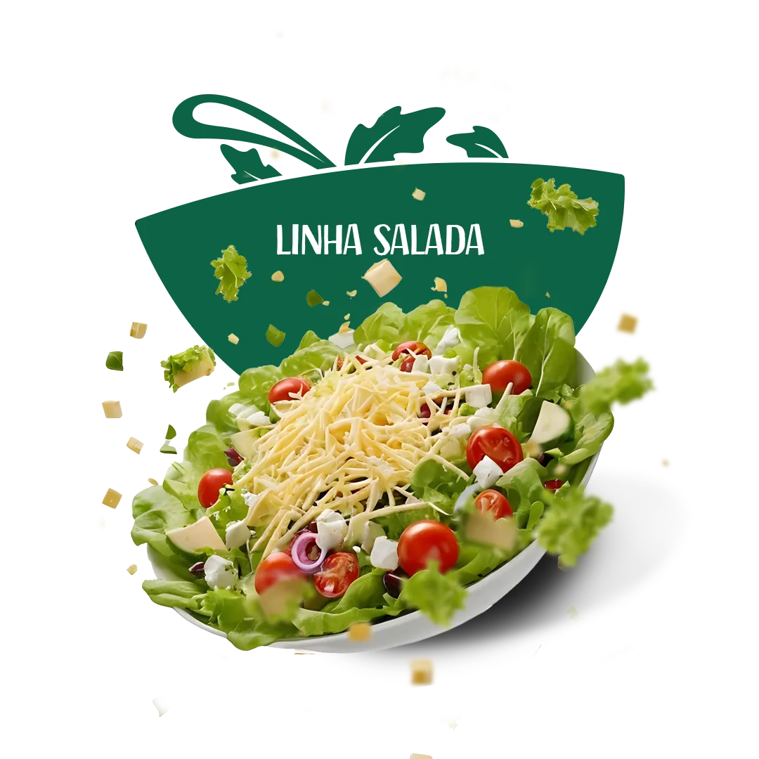Linha Salada La Vita com mix de folhas frescas