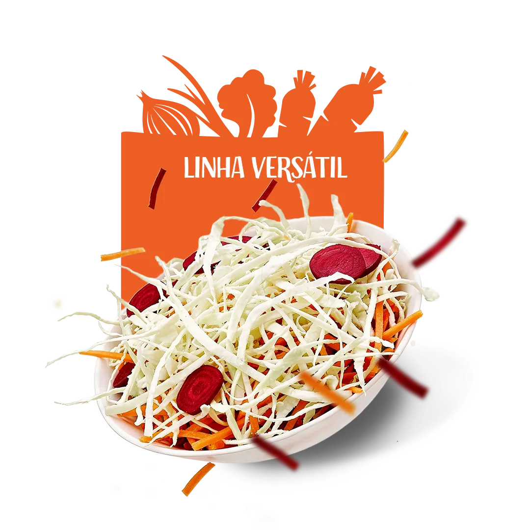 Linha Versátil La Vita com mix de vegetais frescos